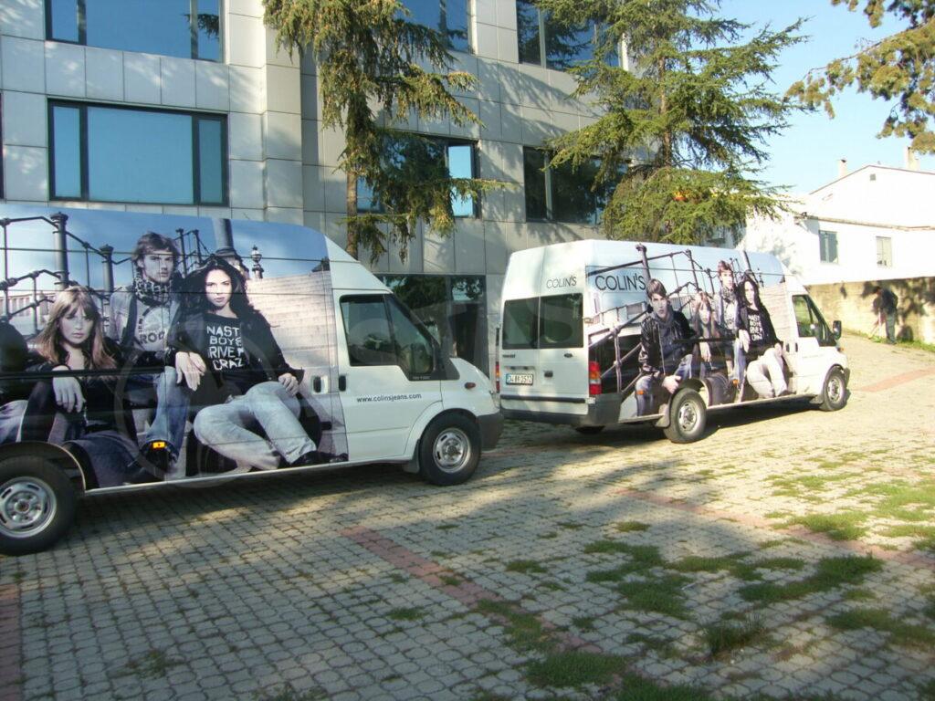 minibüs reklam kaplama