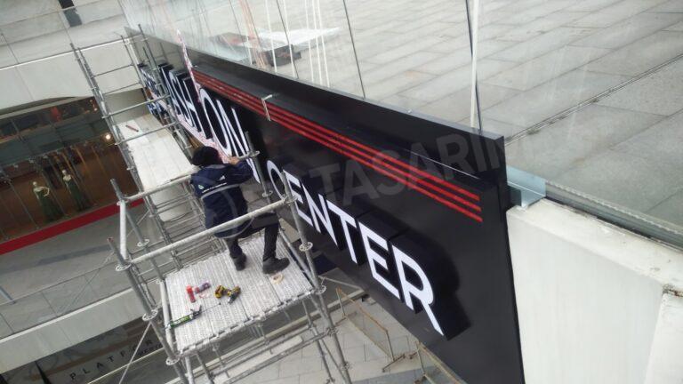 kabartma harfli tabela