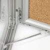 5 MM KİLİTLİ MANTAR ZEMİNLİ İLAN PANOSU